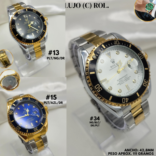 RELOJ LUJO (C) ROL. - Imagen 3