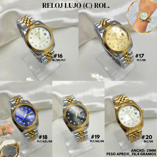 RELOJ LUJO (C) ROL. - Imagen 4