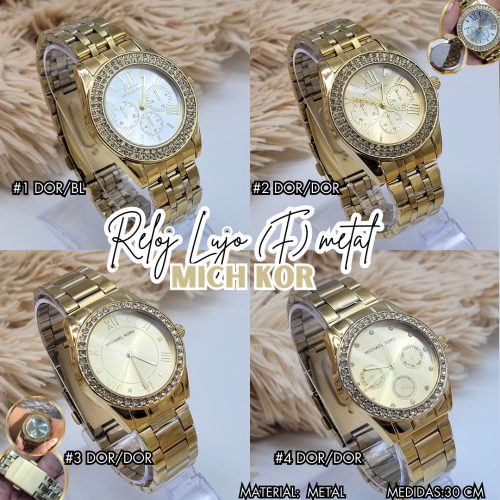 RELOJ LUJO (F) METAL - Imagen 2