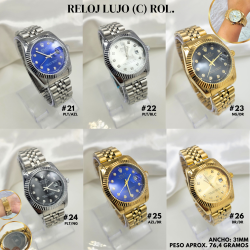 RELOJ LUJO (C) ROL. - Imagen 5