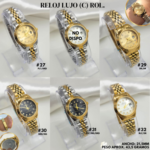 RELOJ LUJO (C) ROL. - Imagen 6
