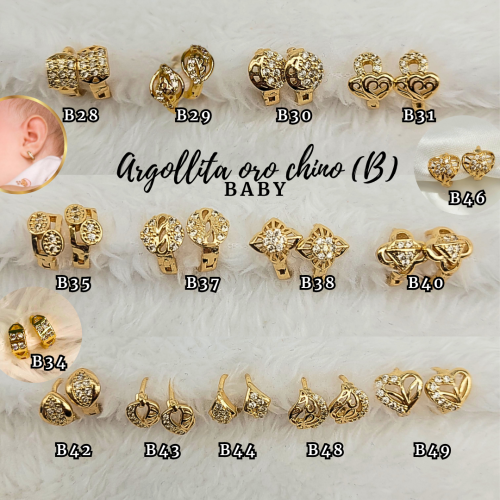 ARGOLLITAS ORO CHINO (B) BABY - Imagen 2