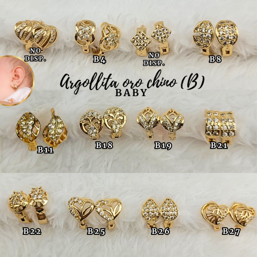 ARGOLLITAS ORO CHINO (B) BABY