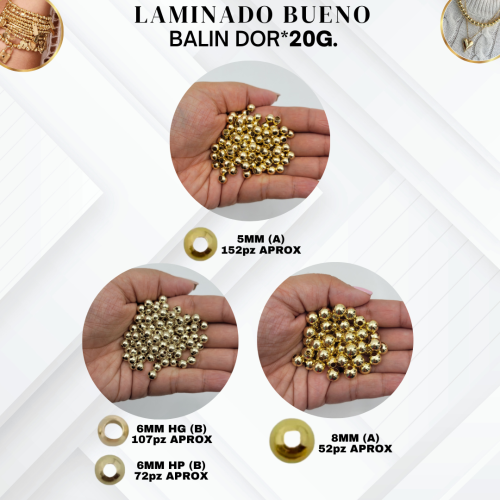 LAMINADO BUENO BALIN DOR  *20G
