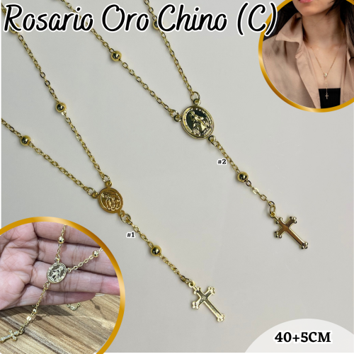 ROSARIO ORO CHINO (C)