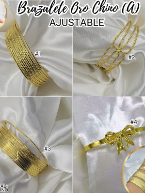 BRAZALETE ORO CHINO (A)