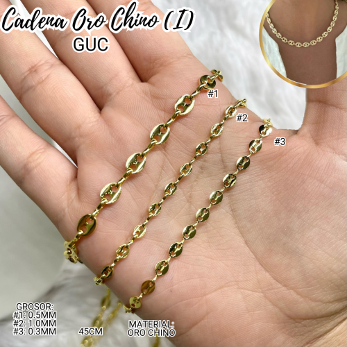 CADENA ORO CHINO (I) GUC