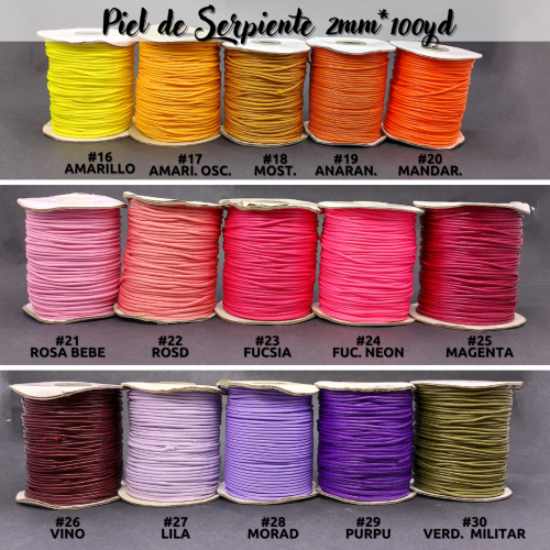PIEL SERPIENTE 2MM*100YD - Imagen 2