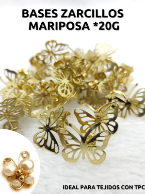 LAMINADO BASES ZARCILLOS MARIPOSA*20G