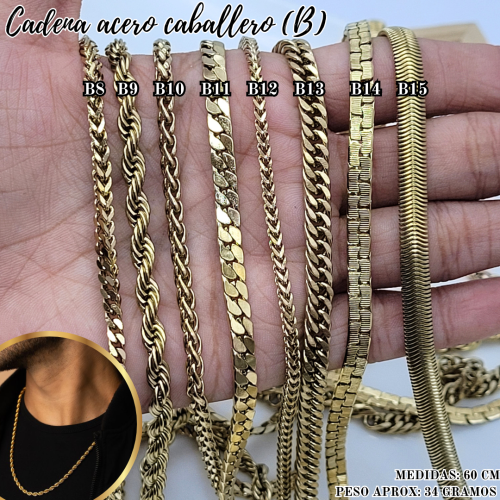 CADENA ACERO CABALLERO (B) - Imagen 2