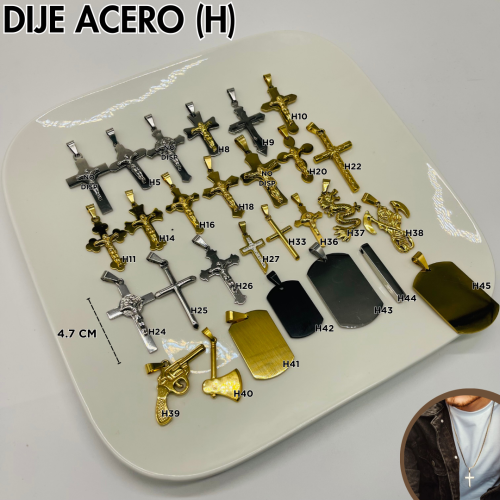 DIJE ACERO (H)