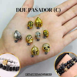 DIJE ZIRCÓN PASADOR (C)