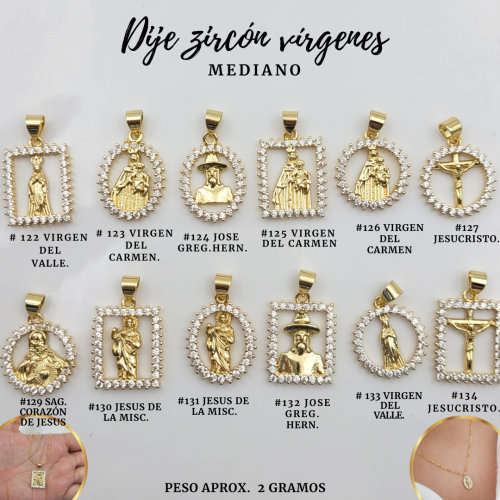 DIJES ZIRCON VIRGENES MED - Imagen 8
