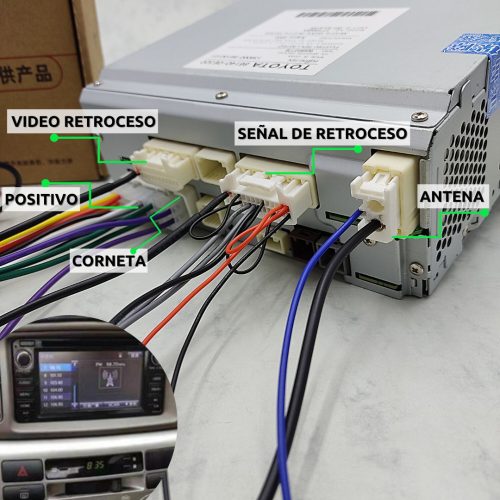 REPRODUCTOR CARRO TOYOTA - Imagen 2