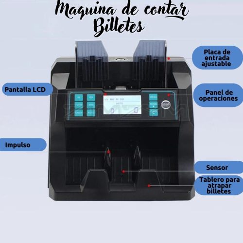 MÁQUINA DE CONTAR BILLETES - Imagen 2