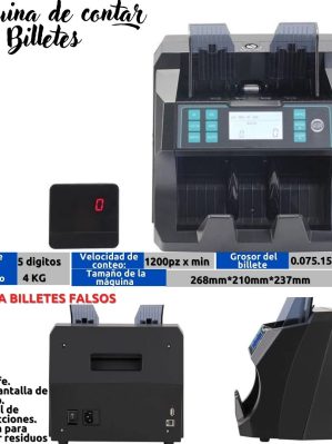 MÁQUINA DE CONTAR BILLETES