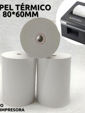PAPEL TÉRMICO 80MM (80*60)*30MT