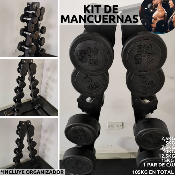 KIT DE MANCUERNAS