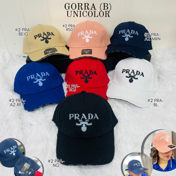 GORRA (B) UNICOLOR PRA - Imagen 2
