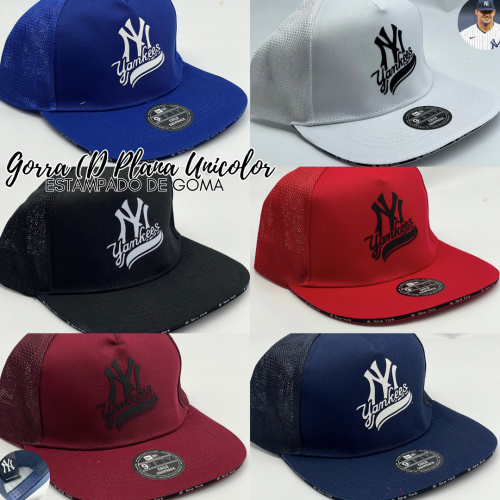 GORRA (D) PLANA UNIC. ESTAMPADO DE GOMA - Imagen 2