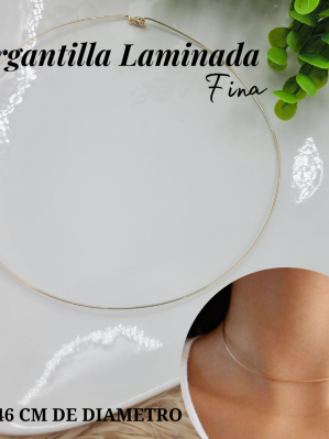 GARGANTILLA LAMINADA FINA