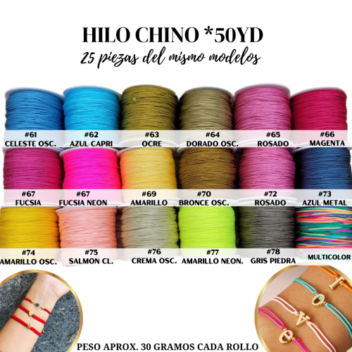 HILO CHINO ROLLO*50YD (PAQ) - Imagen 2