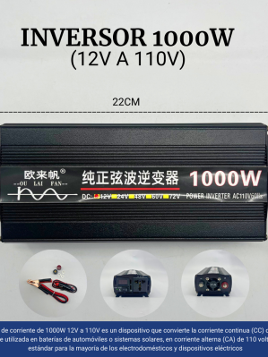 INVERSOR 1000W (12V A 110V)