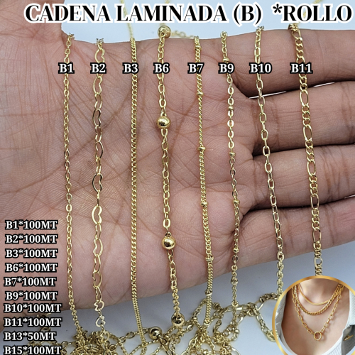 CADENA LAMINADA (B) *ROLLO