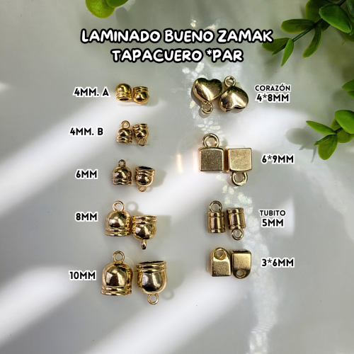 LAMINADO BUENO ZAMAK TAPACUERO *PAR