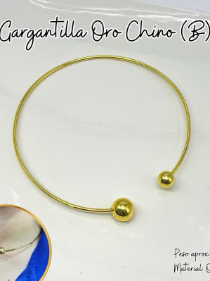 GARGANTILLA ORO CHINO (B)