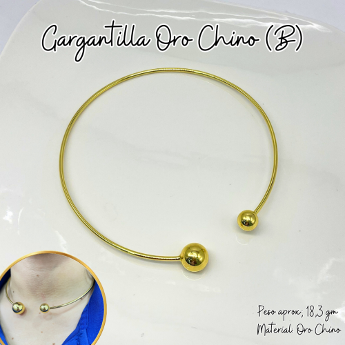 GARGANTILLA ORO CHINO (B)