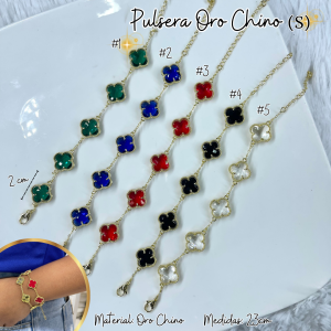 PULSERA ORO CHINO (S)