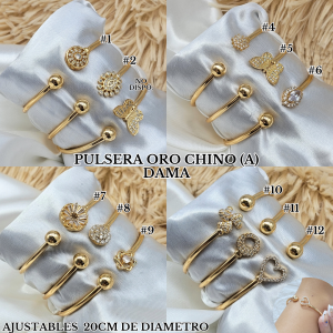 PULSERA ORO CHINO (A) DAMA