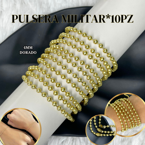 PULSERA MILITAR*10PZ
