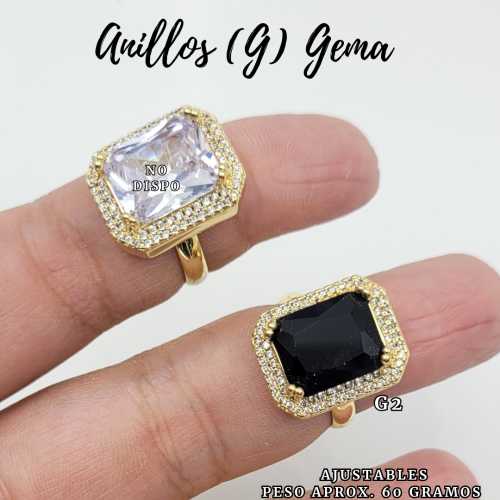 ANILLO ZIRCÓN (G) GEMAS