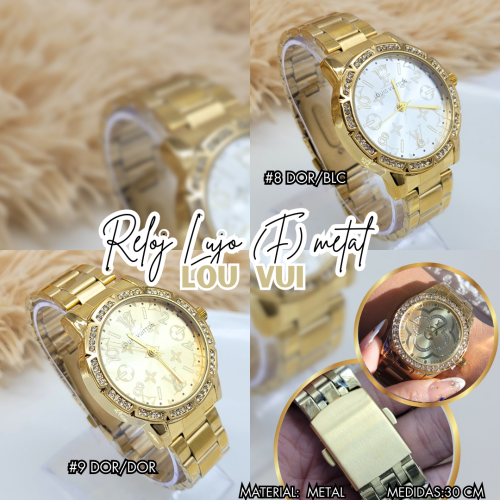 RELOJ LUJO (F) METAL - Imagen 6