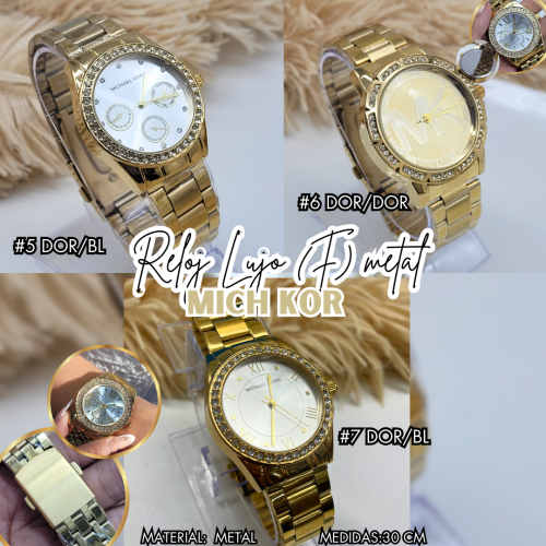 RELOJ LUJO (F) METAL - Imagen 3