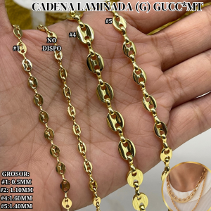CADENA LAMINADA (G) GUCCI*MT
