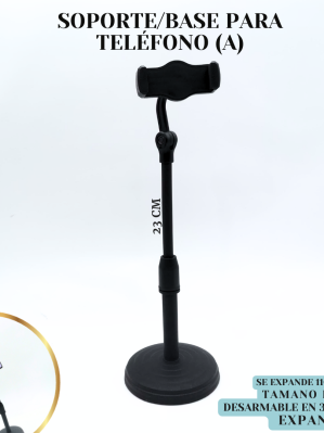 SOPORTE/BASE PARA TELÉFONO (A)