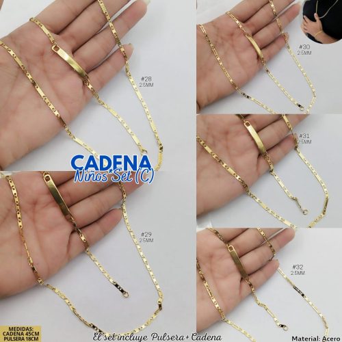CADENA NIÑOS* SET (C) - Imagen 4
