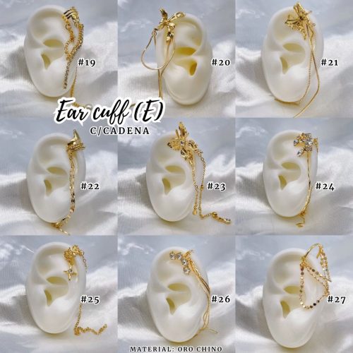 EAR CUFF (E) C/CADENA - Imagen 3