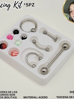 PIERCING KIT x 5PZ