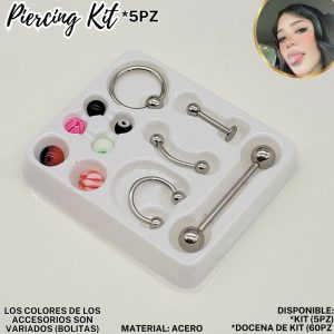 PIERCING KIT x 5PZ