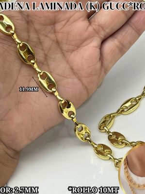 CADENA LAMINADA (K) GUCC*ROLLO 10MT