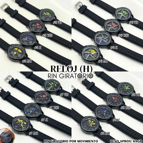 RELOJ (H) RIN GIRATORIO - Imagen 2