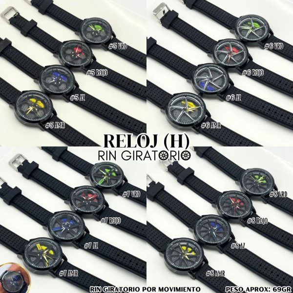 RELOJ (H) RIN GIRATORIO - Imagen 2