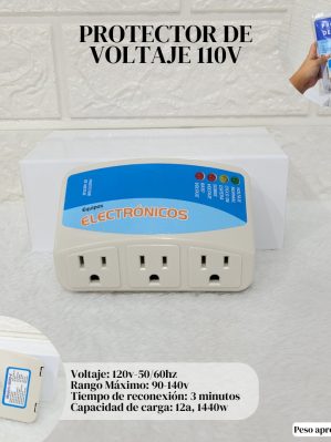 PROTECTOR DE VOLTAJE 110V