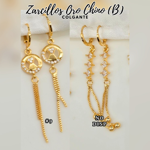 ZARCILLO ORO CHINO (B) COLGANTE - Imagen 5