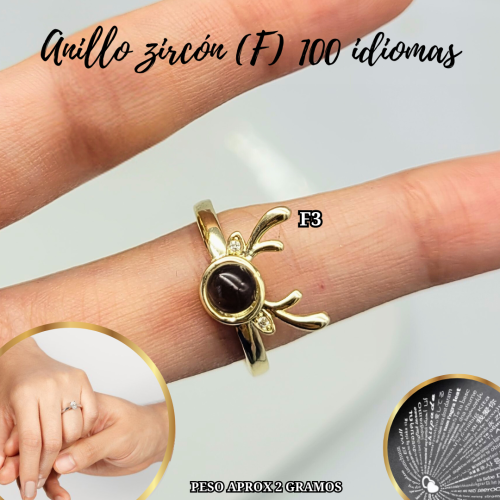 ANILLO ZIRCON (F) 100 IDIOMAS