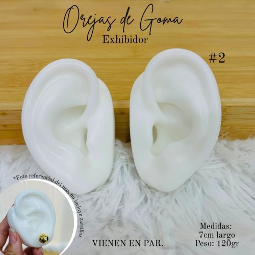 OREJA DE GOMA EXHIBIDOR - Imagen 2